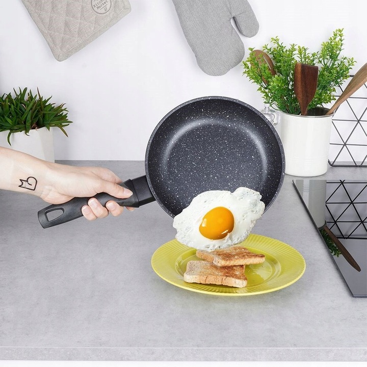 Vilde gránit serpenyő 20cm tapadásmentes indukciós