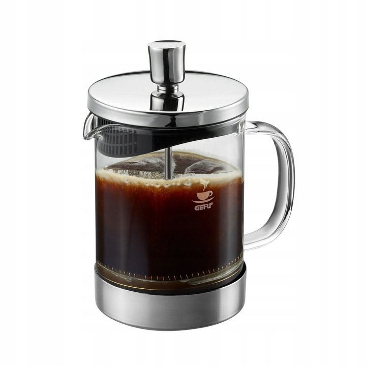 Zaparzacz cafea Gefu Diego 600ml sticla inox 15x16.5cm