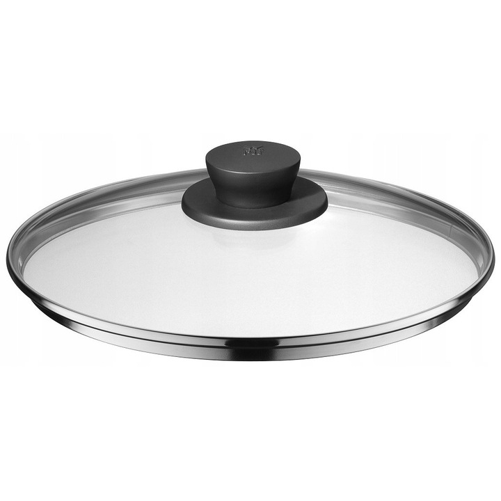 WMF Profi főzőedény fedő 24cm üveg rozsdamentes acél fekete