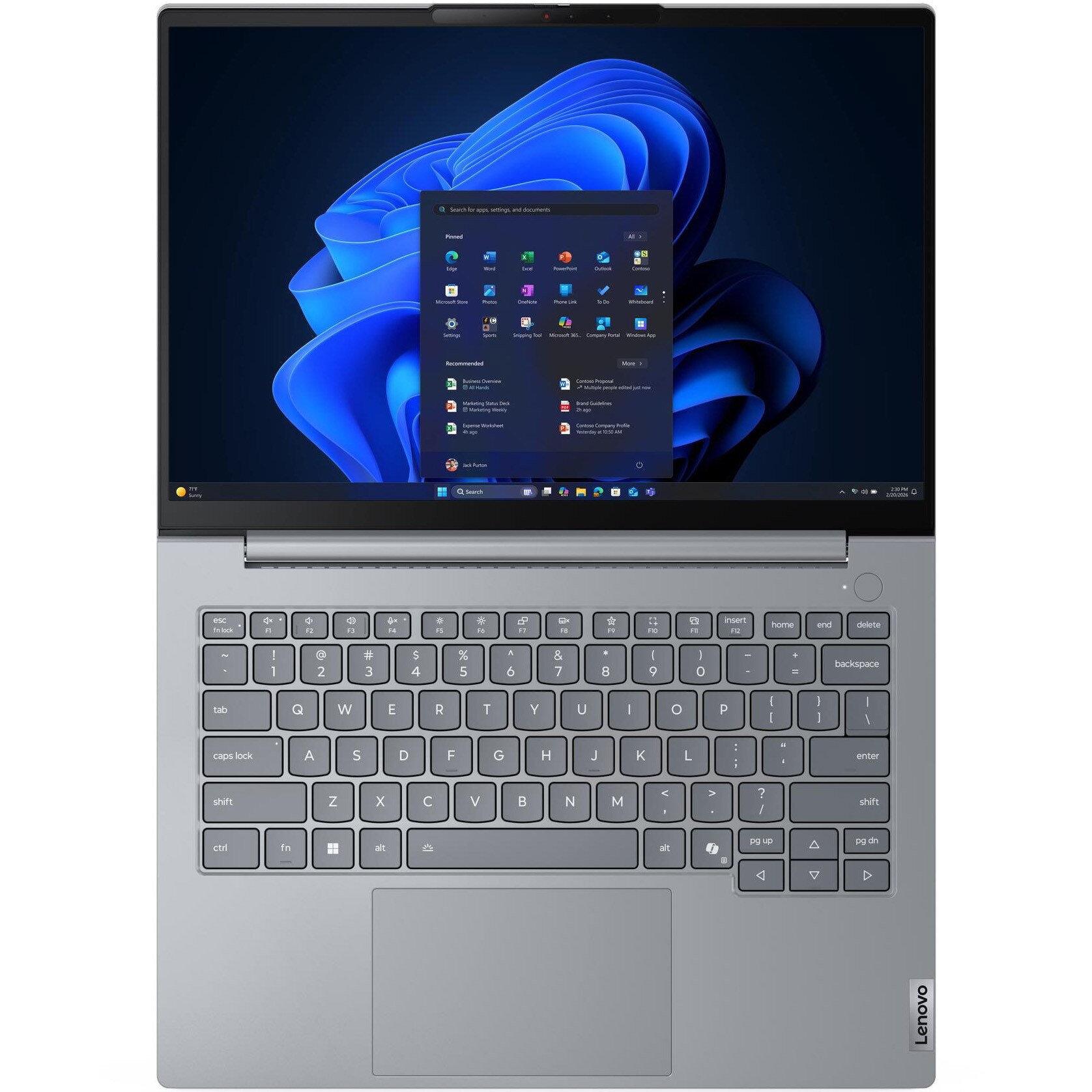 Laptop Lenovo ThinkBook 14 G9 AHP cu procesor AMD Ryzen™ 7 250