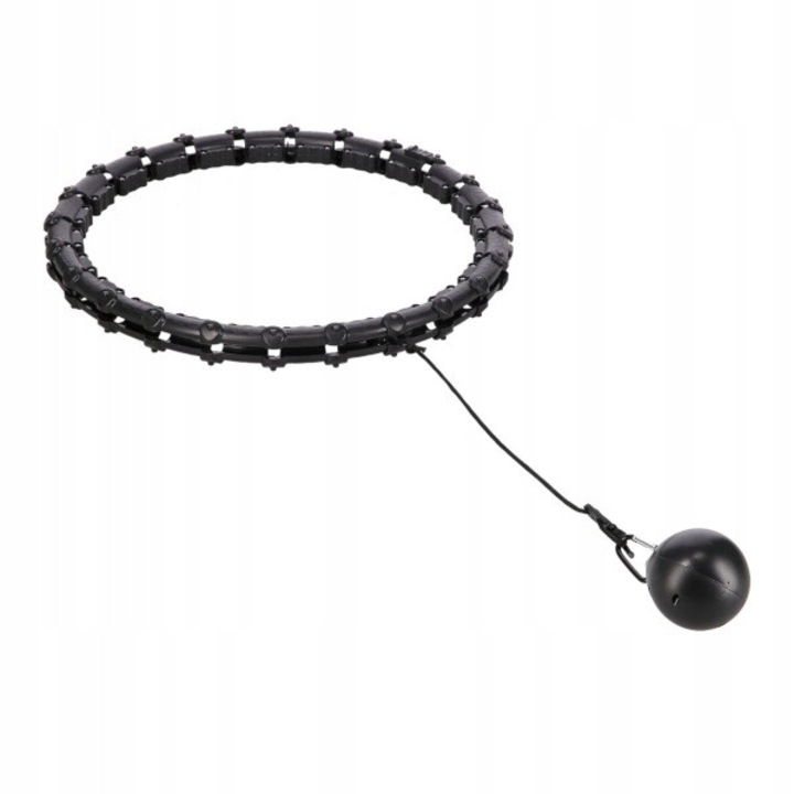 Hula Hoop HMS HHW02 fekete állítható masszázs 60x118cm