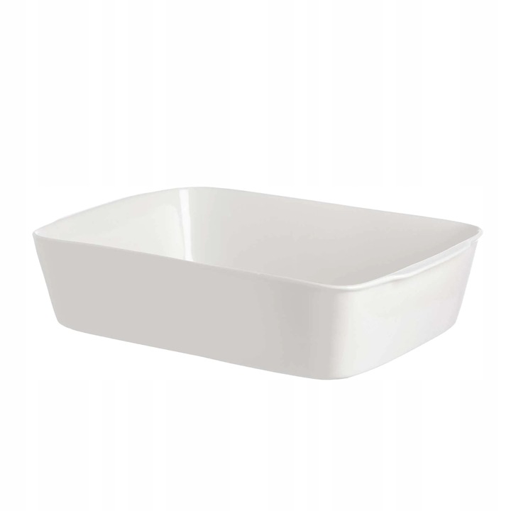 Vas de copt lasagna Porcellana Bianca Anghiari alb 35x25cm