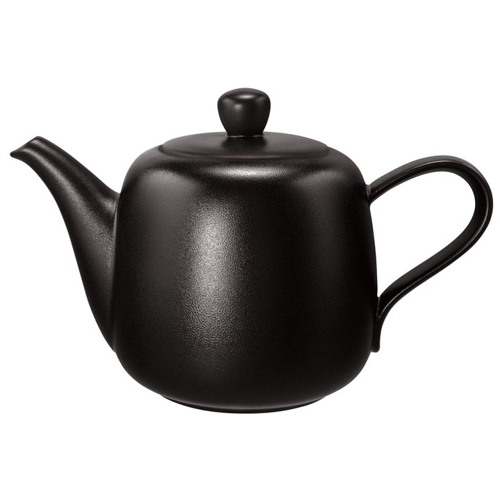 Carafa Seltmann Liberty Velvet Black, portelan, negru, 1.6 l