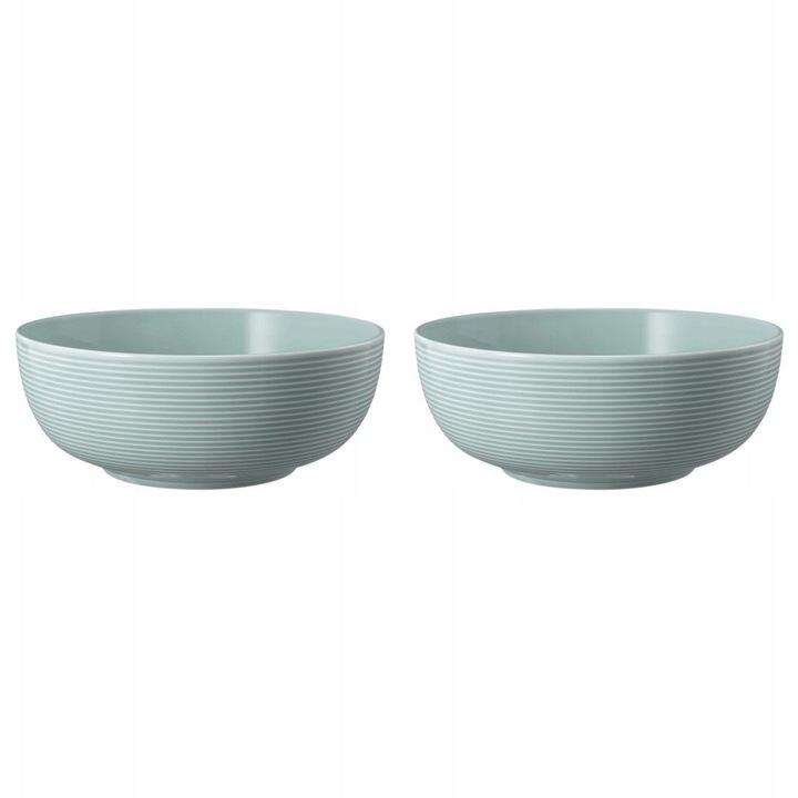 Set 2 boluri Seltmann Beat Color Glaze albastru 20cm