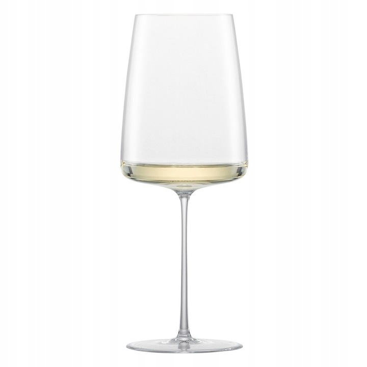 Комплект от 2 броя, Чаша за вино Schott Zwiesel Simplify Fructat si Delicat, безоловен кристал, подходяща за съдомиялна машина, прозрачна, 2 x 740 ml