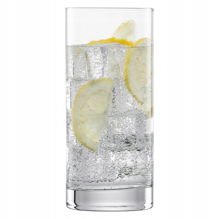 4 darabos készlet, Schott Zwiesel TAVORO longdrink poharak, ólommentes kristály, Tritan Protect fokozott törés- és karcállósággal, átlátszó, 469 ml