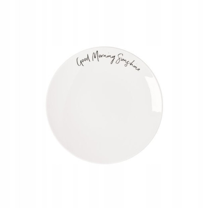 Villeroy & Boch Statement fekete-fehér reggeliző tányér 21,2cm