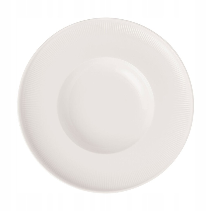 Mélytányér Villeroy&Boch Afina, prémium porcelán, tésztához, fehér, 400 ml, 29,2 cm