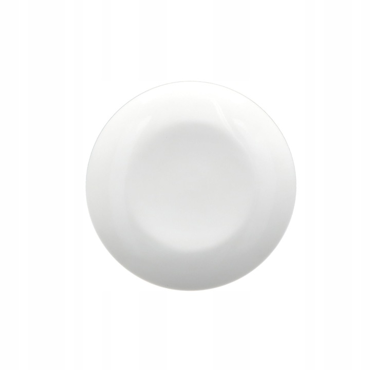 6 darabos készlet, Porcellana Bianca Essenziale salátás tányérok, porcelánból, mosogatógépben mosható, fehér, 20 cm