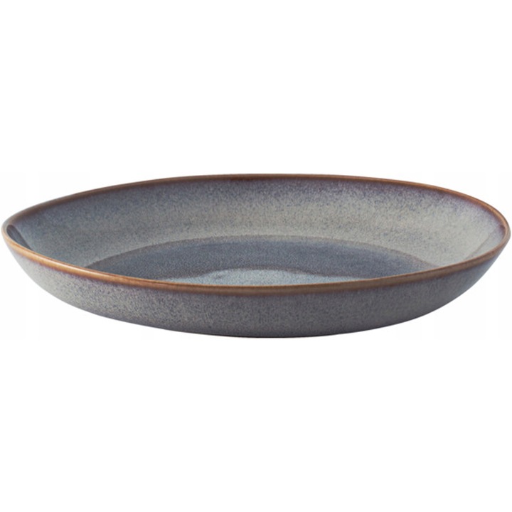 Bol plat Villeroy & Boch Lave bézs kerámia 28x27x4,3cm
