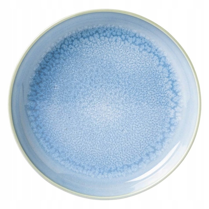 Villeroy & Boch Crafted Blueberry mélytányér türkiz 21,5x21,5x3,5cm