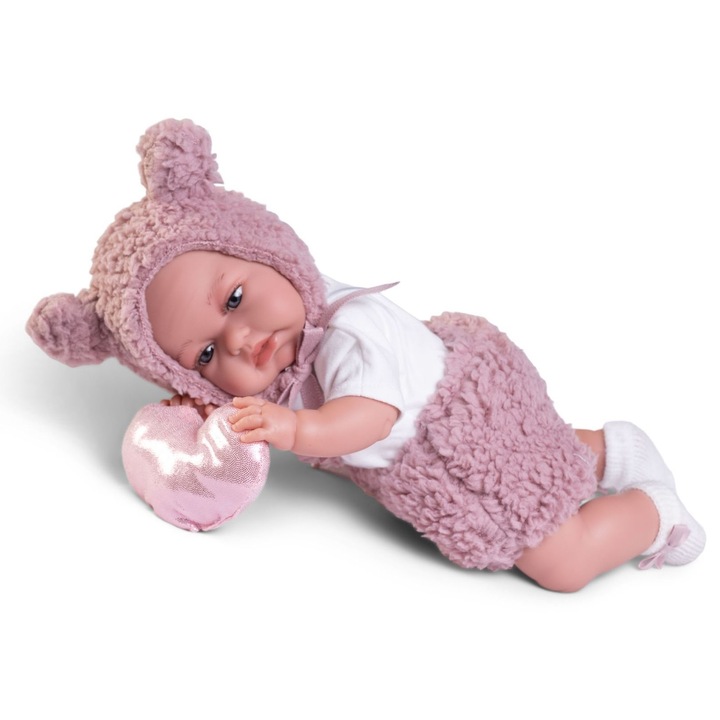 Кукла Antonio Juan Baby Toneta, мека, синя, 34см