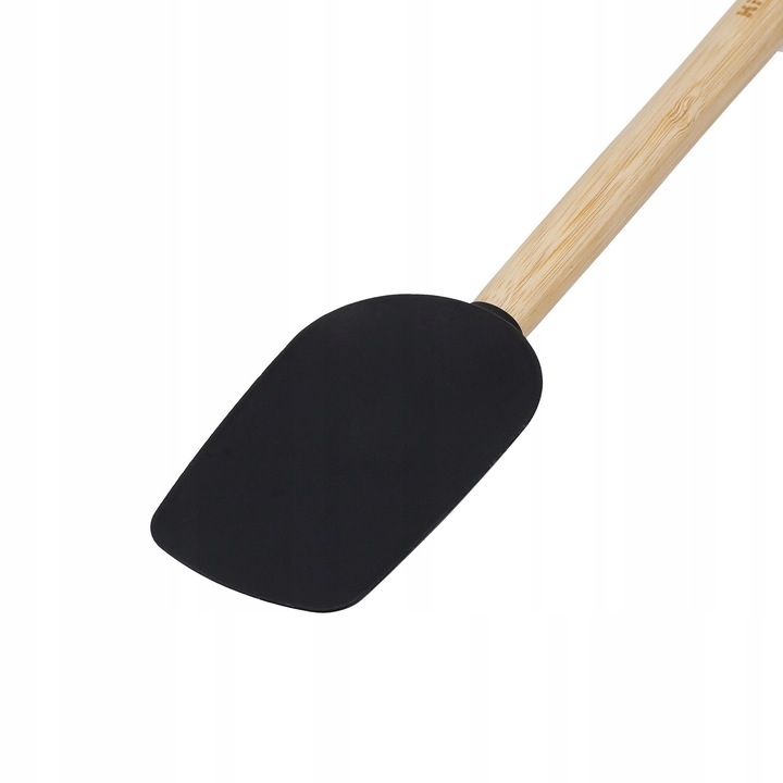 Кухненска шпатула KitchenAid Bamboo силикон 30см кафява
