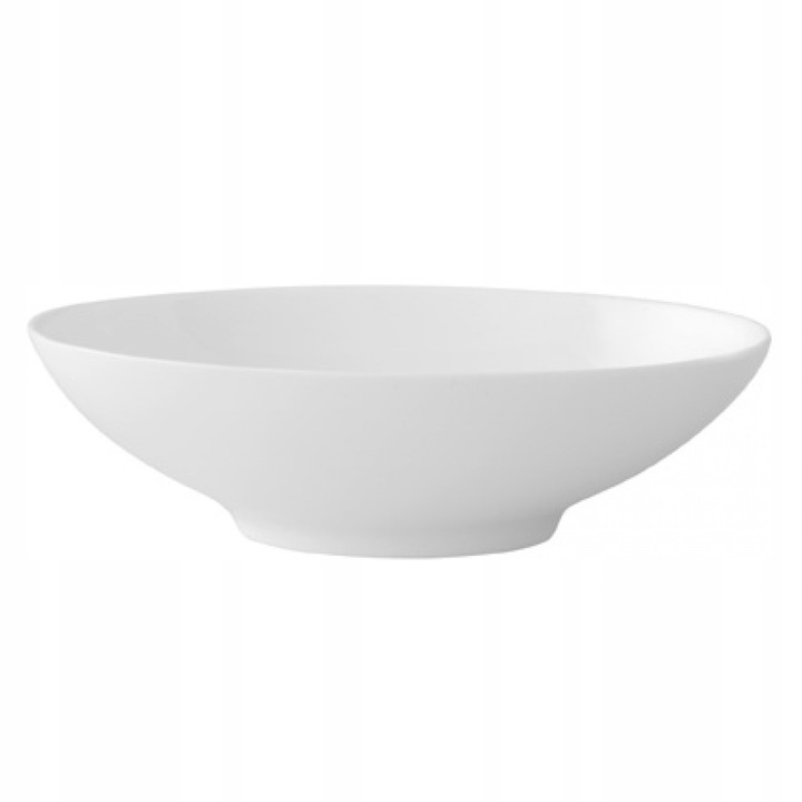 Bol/castron Villeroy&Boch Modern Grace, portelan premium Bone Porcelain, rezistent la masina de spalat si compatibil cu microunde, alb, 19 cm, 1 buc.