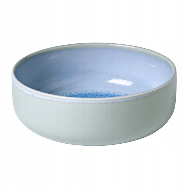 Bol/castron Villeroy&Boch Crafted Blueberry, portelan premium, compatibil cu microunde si masina de spalat vase, albastru, 788 ml