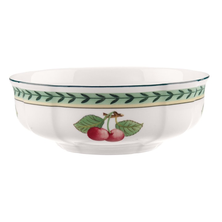 Bol/Castron Villeroy&Boch French Garden Fleurence, portelan premium, compatibil cu masina de spalat vase si microunde, Multicolor, 15 cm