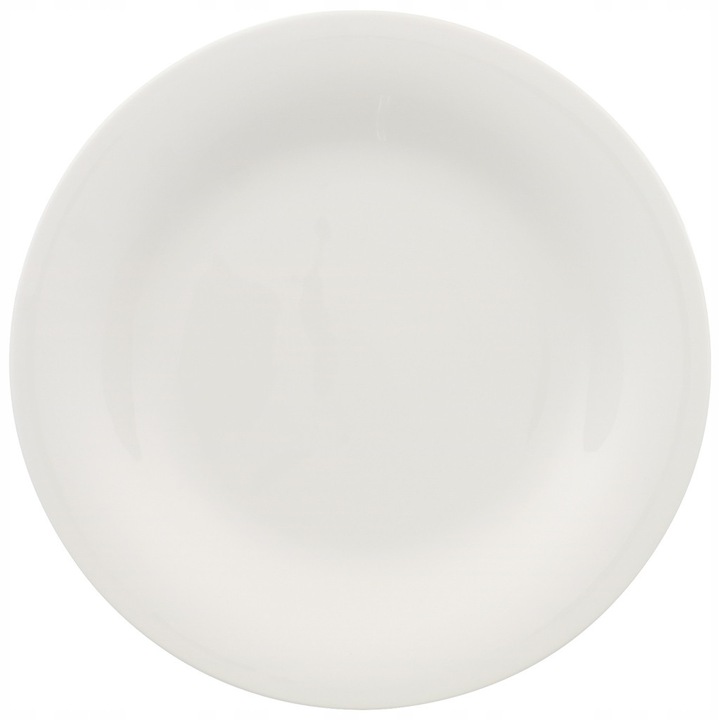 Villeroy&Boch New Cottage salátás/desszertes tányér, prémium hibrid porcelán, klasszikus, fehér, 21 cm