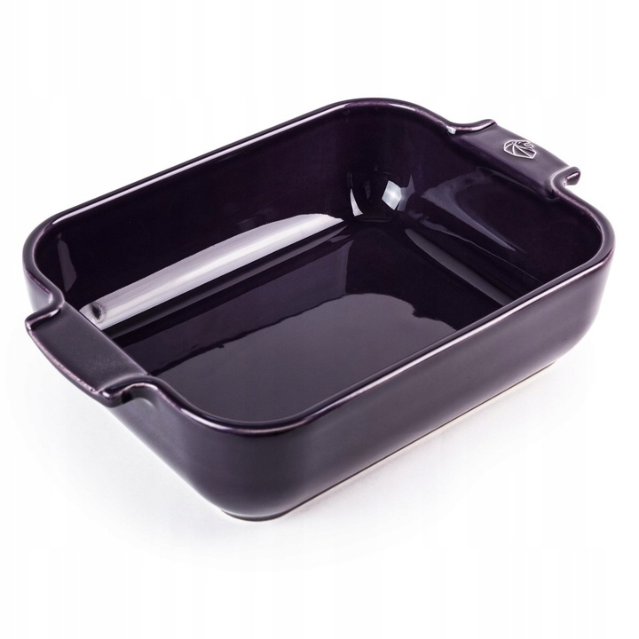 Peugeot Appolia kerámia sütőtálca 40x27 cm, -25°C és 250°C közötti hőmérsékletnek ellenáll, akár 30 percig is megtartja a hőt, lila, 1 db