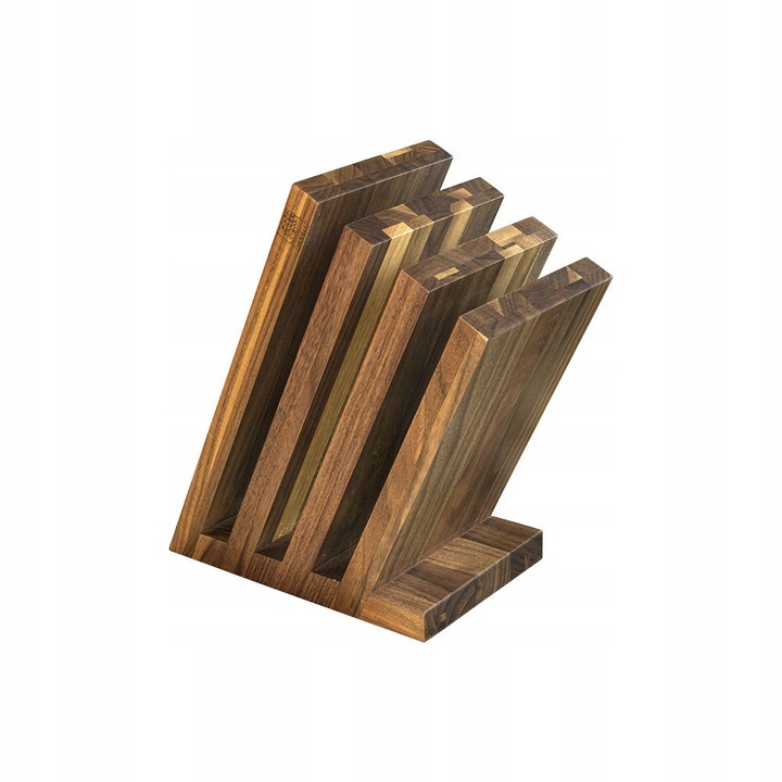 Bloc magnetic cu 4 elemente ArteLegno Venezia, lemn nuc, 20x12.5x26cm