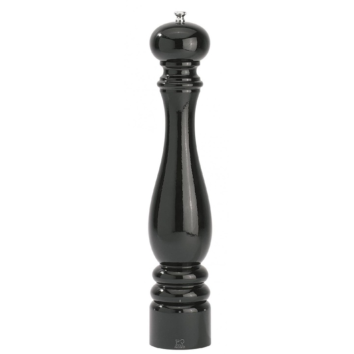 Kézi borsőrlő, Peugeot Paris u'Select, lakkozott bükkfa, edzett acél mechanizmus kifejezetten borshoz, u'Select rendszer 6 fokozattal, fekete, 40 cm