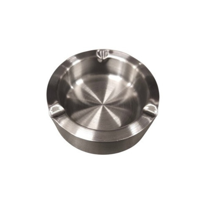 Rozsdamentes acél hamutartó, 12 cm, Clini 5x-0792
