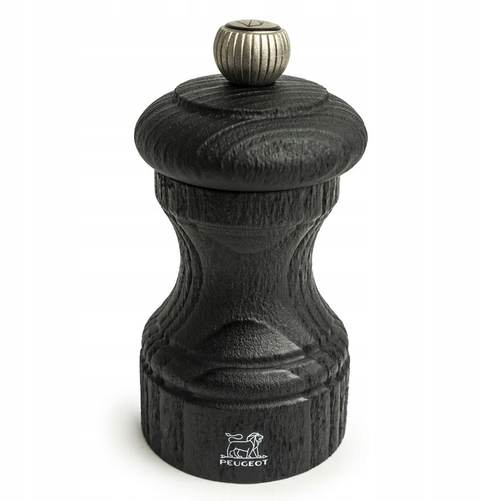 Peugeot Bistro Nature borsőrlő, fekete, 10cm