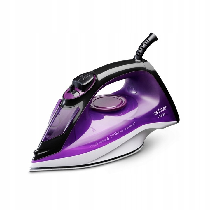 Fier de calcat Zelmer ZIR1505 ceramic 2400W negru 240ml