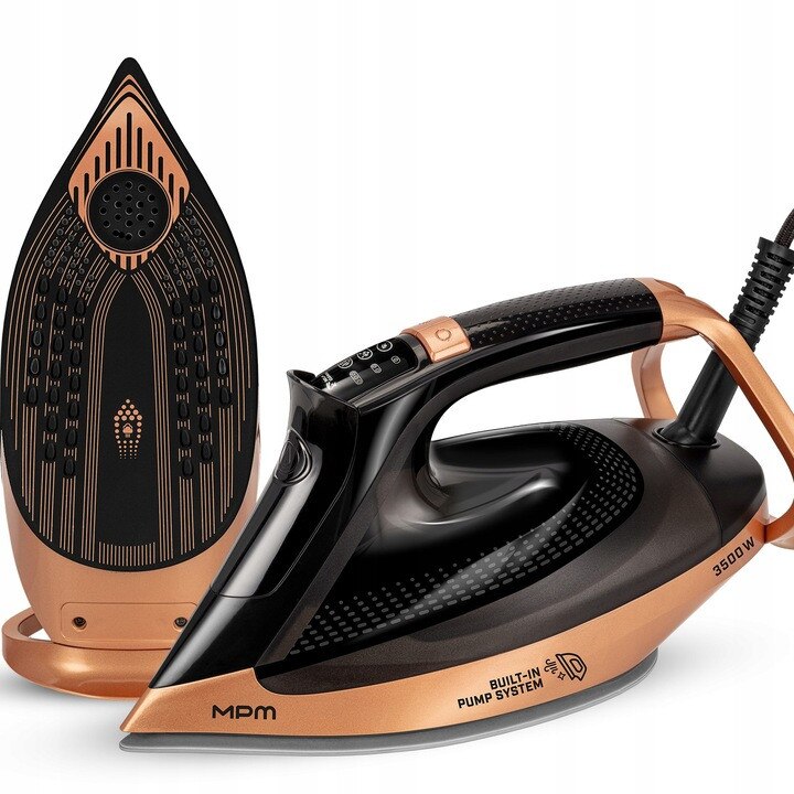 Fier de calcat cu abur MPM MZE-30 ceramic 3500W 450ml