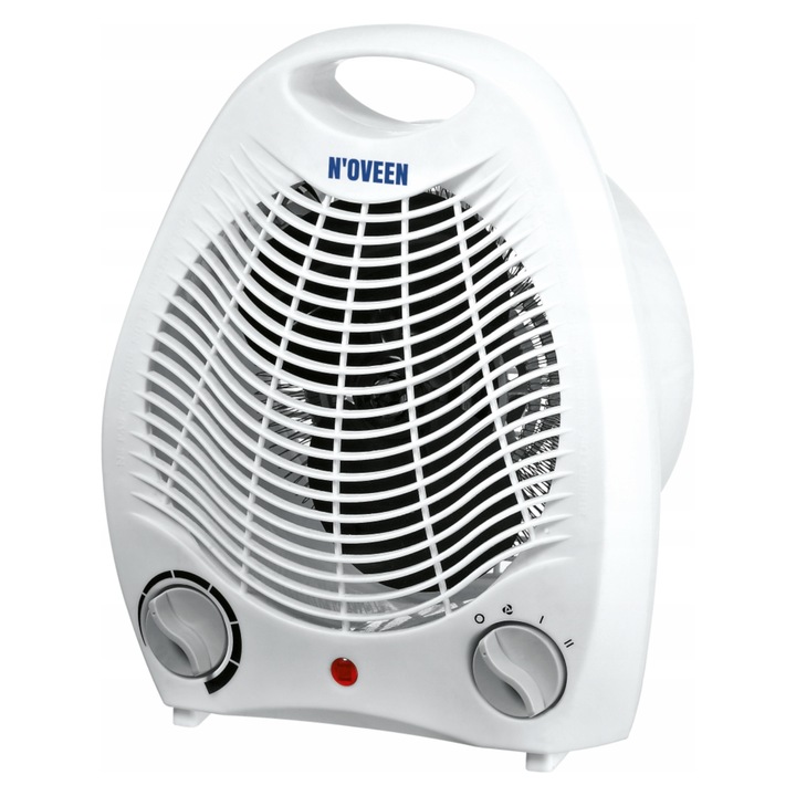 N'oveen FH03 hősugárzó/fűtőtest, 2 fokozat (1000/2000W), állítható termosztát, túlmelegedés elleni védelem, fehér, 1 db