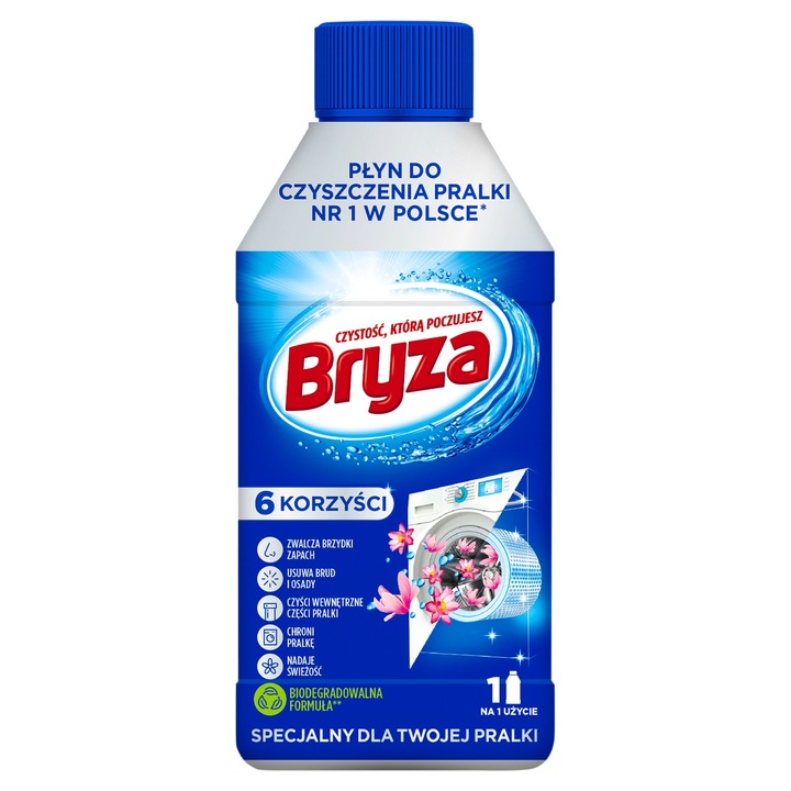 Lichid curatare masina de spalat Bryza 250ml set 3 bucati