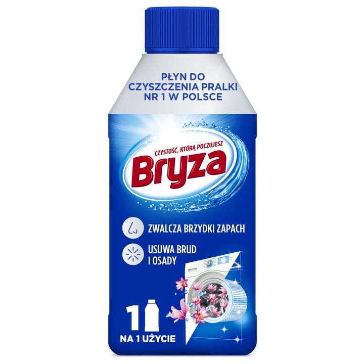 Bryza mosógéptisztító folyadék 250ml, 3 darabos szett