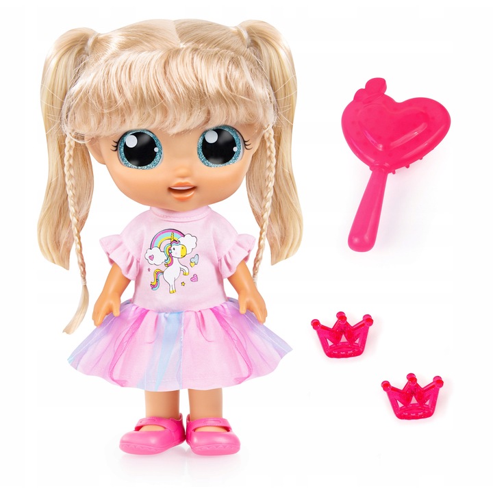 Bayer Design City Girl interaktív baba, 31cm, többszínű