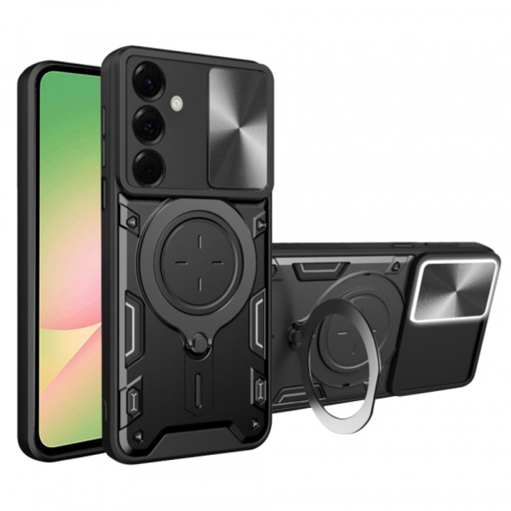 Husa Techsuit CamGuard Pro pentru Samsung Galaxy A56 A566 Negru
