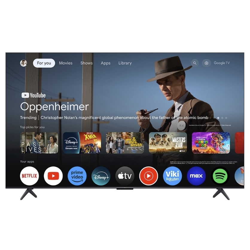 Televizor Mini LED TCL 190 cm 75" 75C69KS, Ultra HD 4K, Smart TV, WiFi, CI+