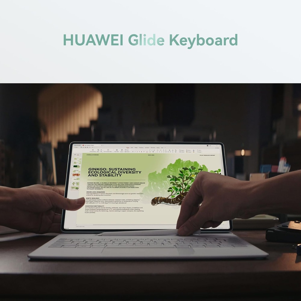 Tableta Huawei MatePad Pro 2025 PaperMatte Edition, Procesor Kirin T92A Octa-Core, Tandem OLED 12.2", 12GB RAM, 512GB Flash, 50MP, Wi-Fi, Bluetooth, HarmonyOS + Tastatura + Stylus + Mouse Verde