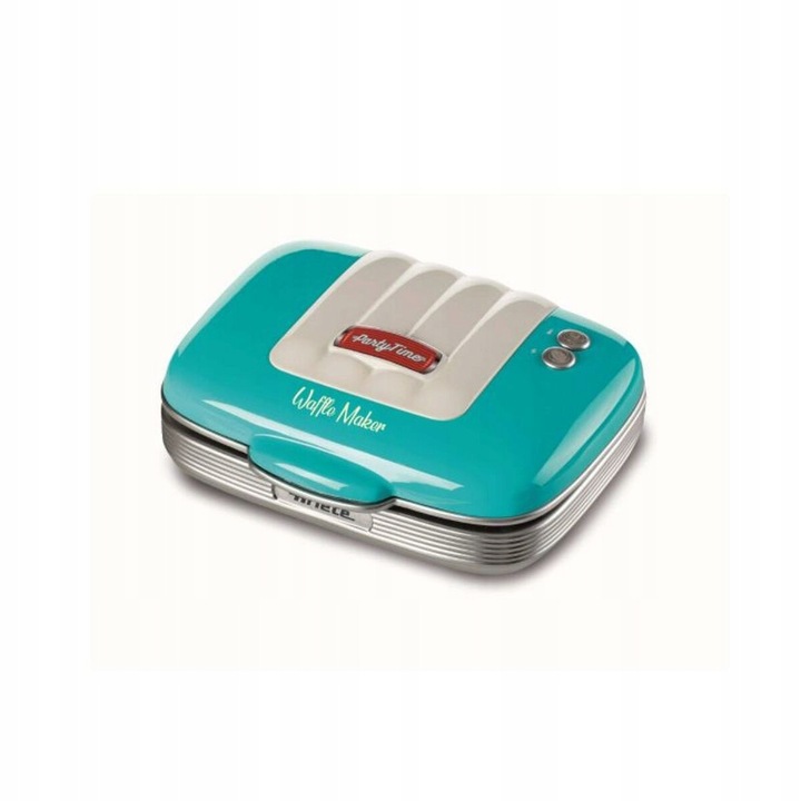 Ariete Party Time gofrisütő türkiz 25x21x9,5cm 700W