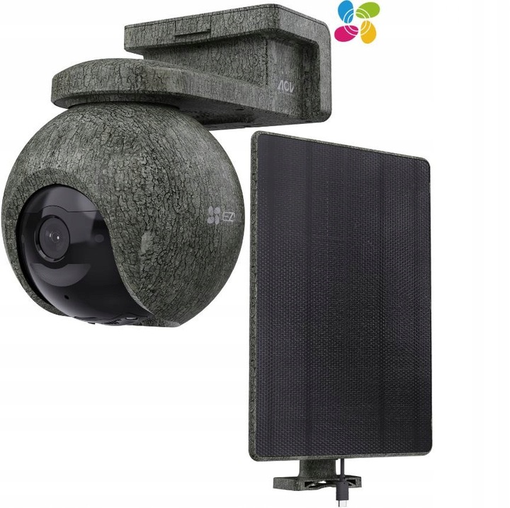 Камера IP Ezviz EB8 4G 8MP соларна ротационна многоцветна 18x12x16см