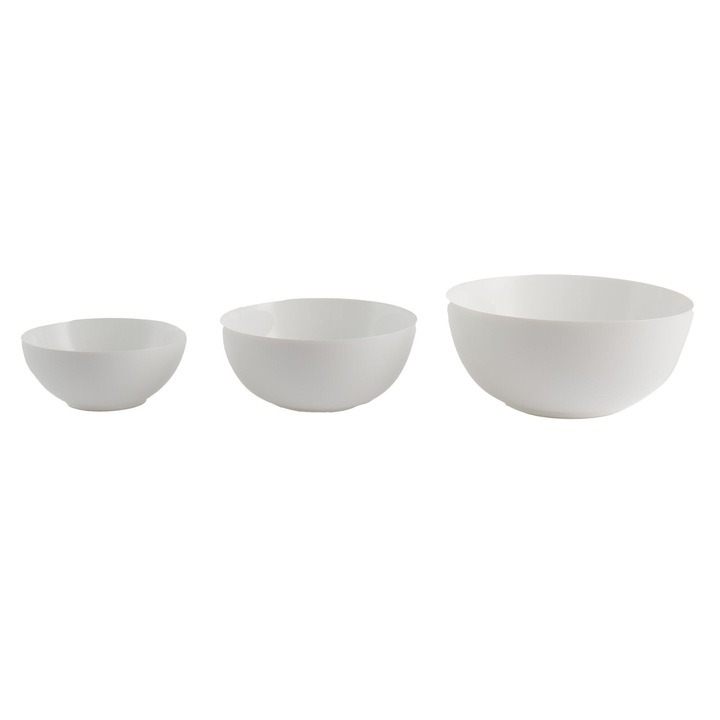 Комплект от 3 купи Luminarc, стъкло, 17.5x7.5см 21x9см 25x11.5см, прозрачни