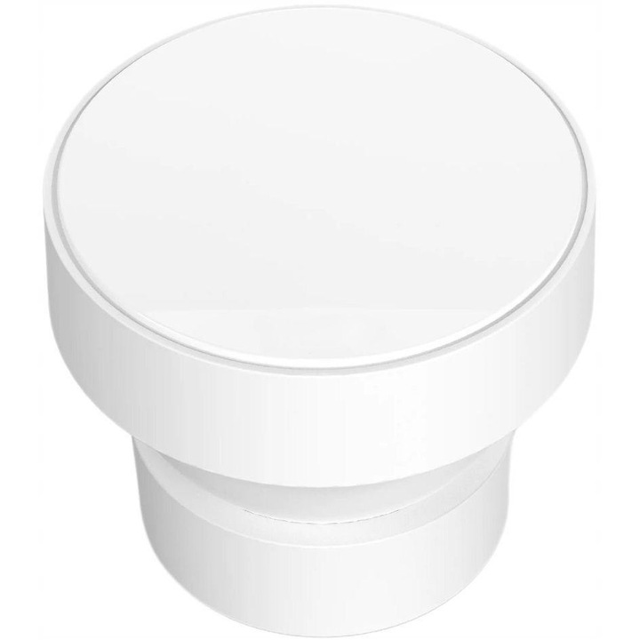 Senzor de miscare GISE GMOS-ZB, compatibil Zigbee 3.0, alimentare pe baterie, raza detectie pana la 7 m, Alb, 1 buc