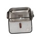 Tava din inox cu capac din sticla, 47x 29 x 6 cm, Clini 5X-0795