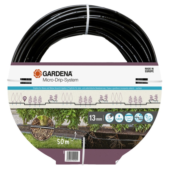 Gardena Micro-Drip Furtun de picurare subteran 50 m