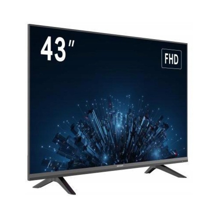/ Ecran Hikvision DS-D5043F3-1V0S 43" Full HD 1920×1080 60 Hz VA, HDMI/VGA/USB, difuzoare 5W×2, montaj VESA, Negru