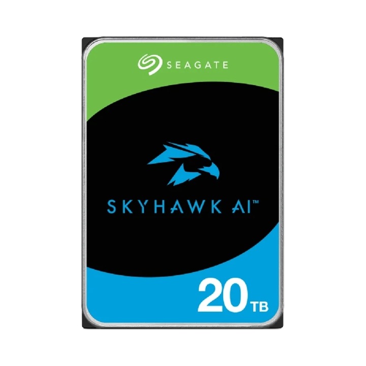 Hard disk Seagate SkyHawk AI 20TB 3.5 inch SATA III 7200rpm 512MB