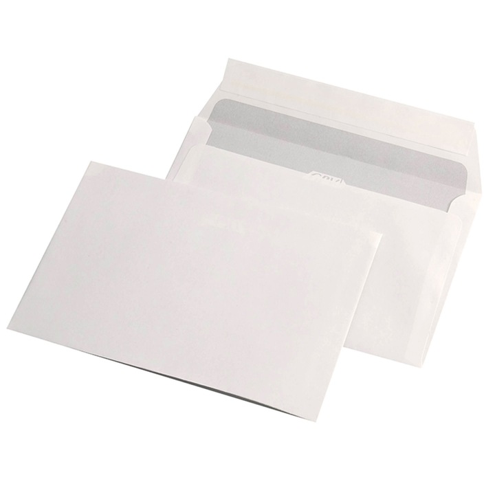 Plic C6 siliconic, 70g, alb, set 1000 buc