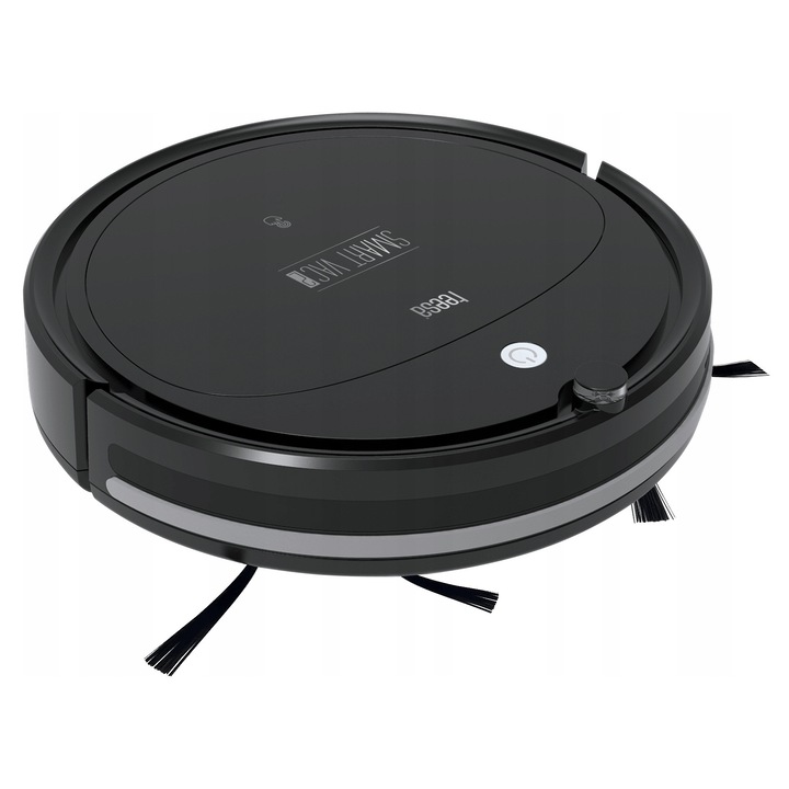 Teesa SMART VAC 2 HEPA robotporszívó, 1000 Pa, 28x7.7 cm, fekete