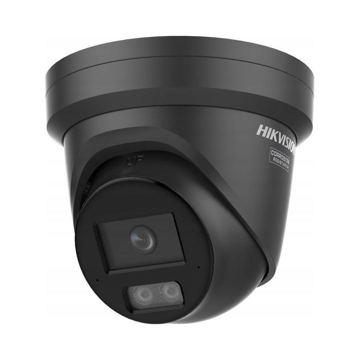 Камера IP Hikvision DS-2CD2347G3-LIS2UY/SL, 4MP, Smart Hybrid Light, черна, 138x121mm