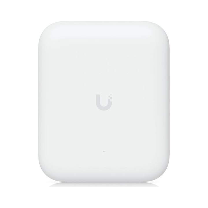 Punct de acces (access point) Ubiquiti UniFi U7 Outdoor, wi-fi 7 dual-band 2.4/5 GHz, poe+ 1x2,5G, alb, 1 buc