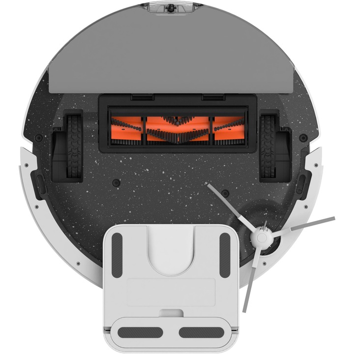 Робот прахосмукачка 2в1 Ezviz RE4, всмукателна мощност 4000 Pa, LDS LiDAR навигация, бял/сив, 1 бр.