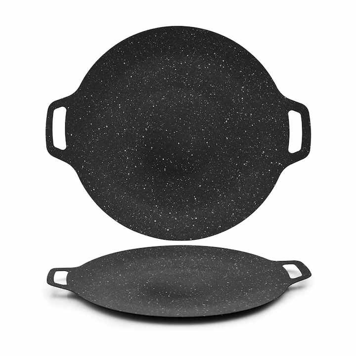 Plita japoneza, antiaderenta, gatire directa pe aragaz/plita cu inductie/gratar, diametru 30cm