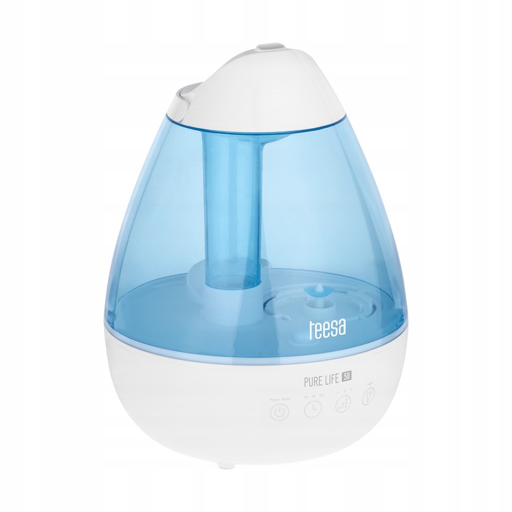 Teesa PURE LIFE 50 párásító, 2,2L, csendes, többszínű diffúzor, 19x19x25cm